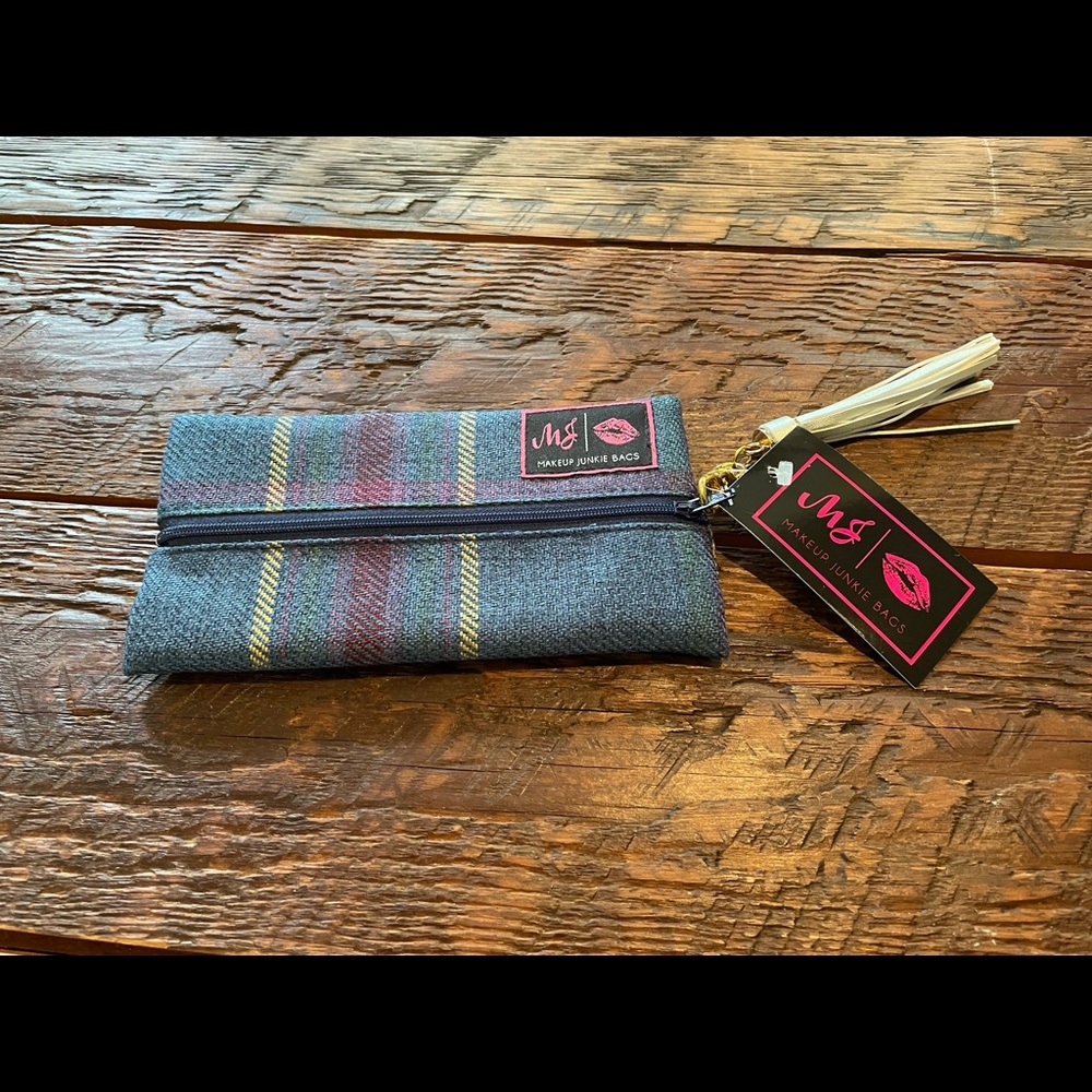 Makeup junkie cosmetic bag